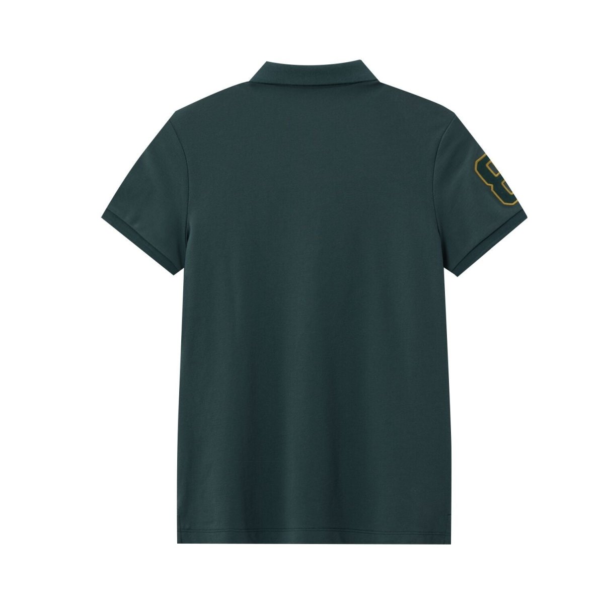 Women's Cotton Lycra 3D Lion Embroidery Polo - Giordano