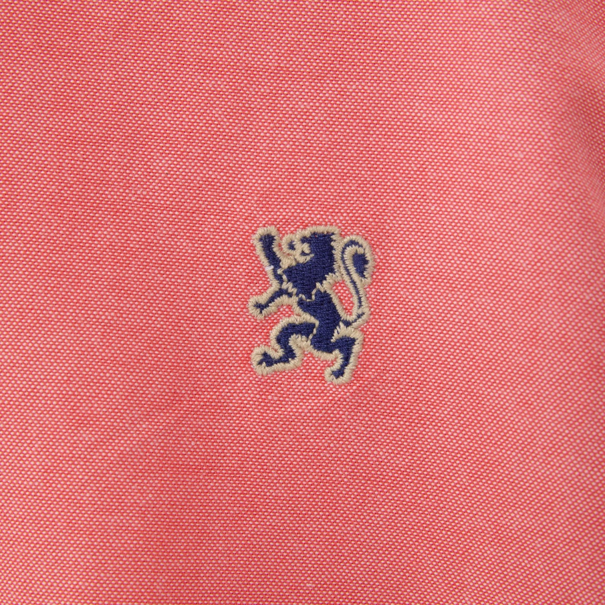 Women's Cotton Oxford Slim Fit Shirt With Lion Embroidery - Giordano