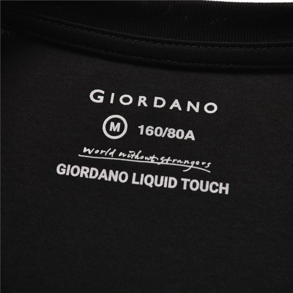 Women's Liquid Touch Embroidered Cotton Tee - Giordano
