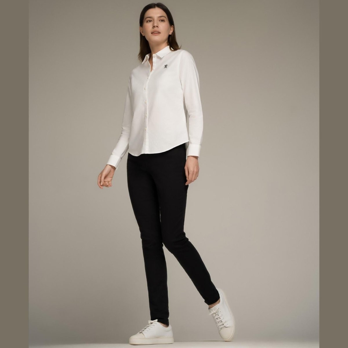 Women's Mid - Rise Slim Tapered Pants - Giordano