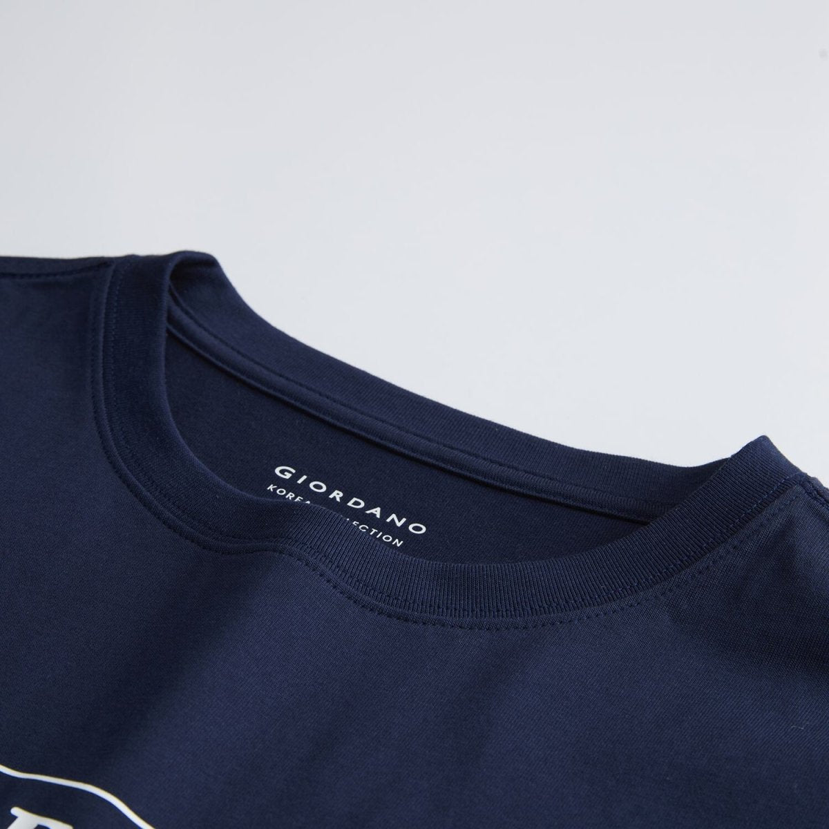 Women's Relaxed Fit Printed Crew Neck Cotton Tee | Kr Collection - Giordano