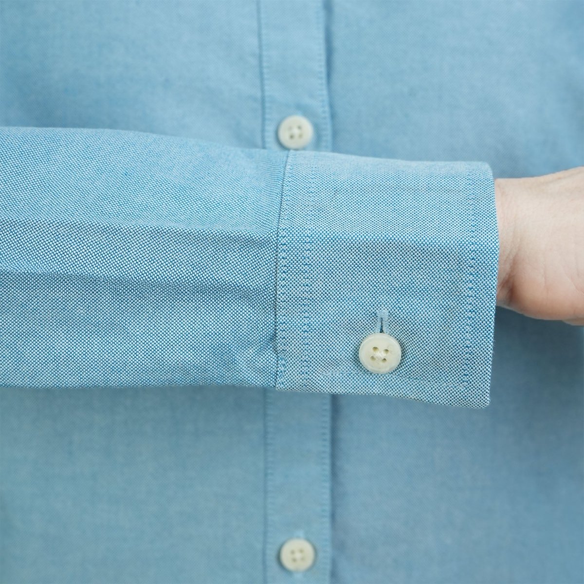 Women’S Slim Fit Cotton Oxford Shirt | Acute Collar With Embroidery - Giordano
