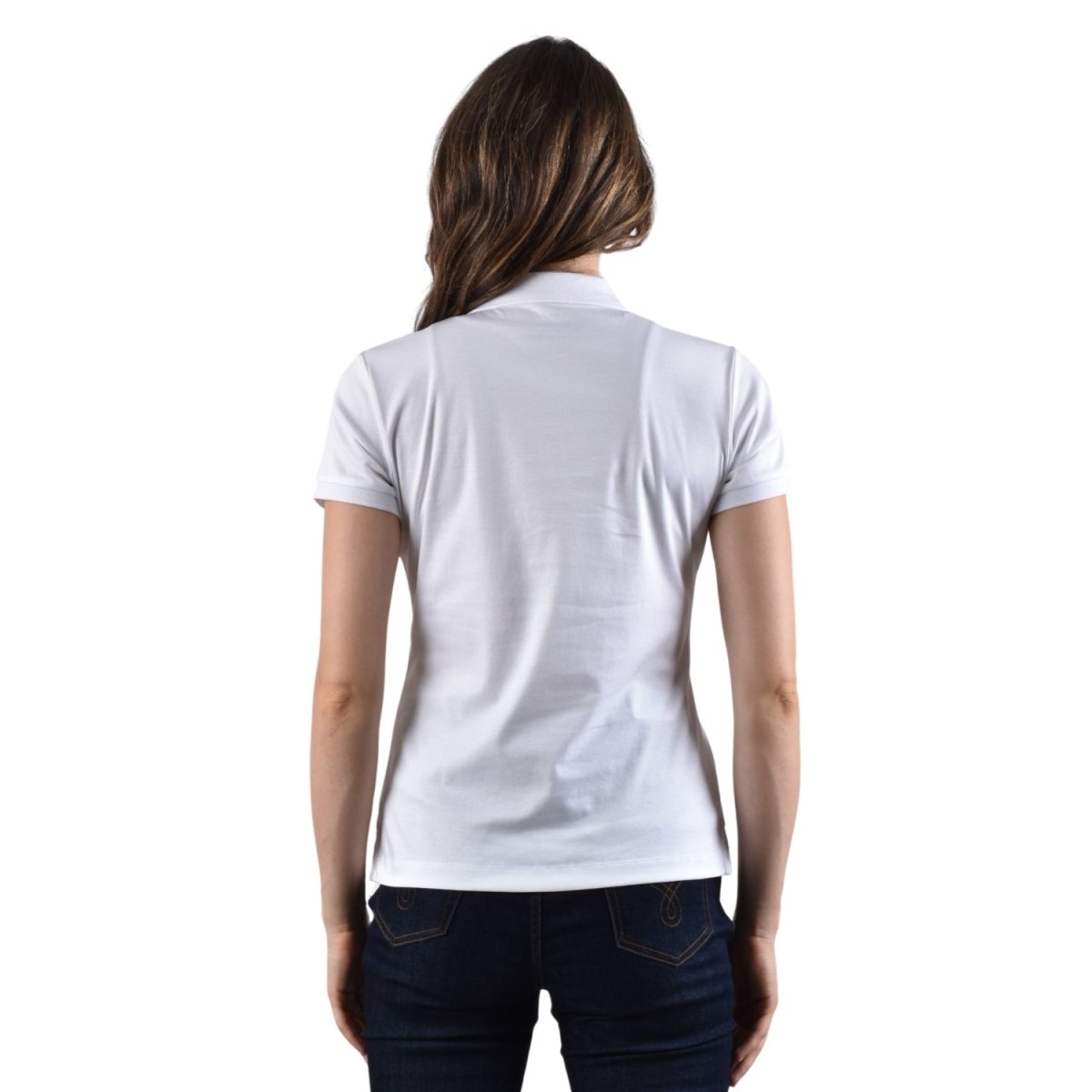 Women's Slim Fit Embroidery Bold Polo (Liquid Touch) - Giordano