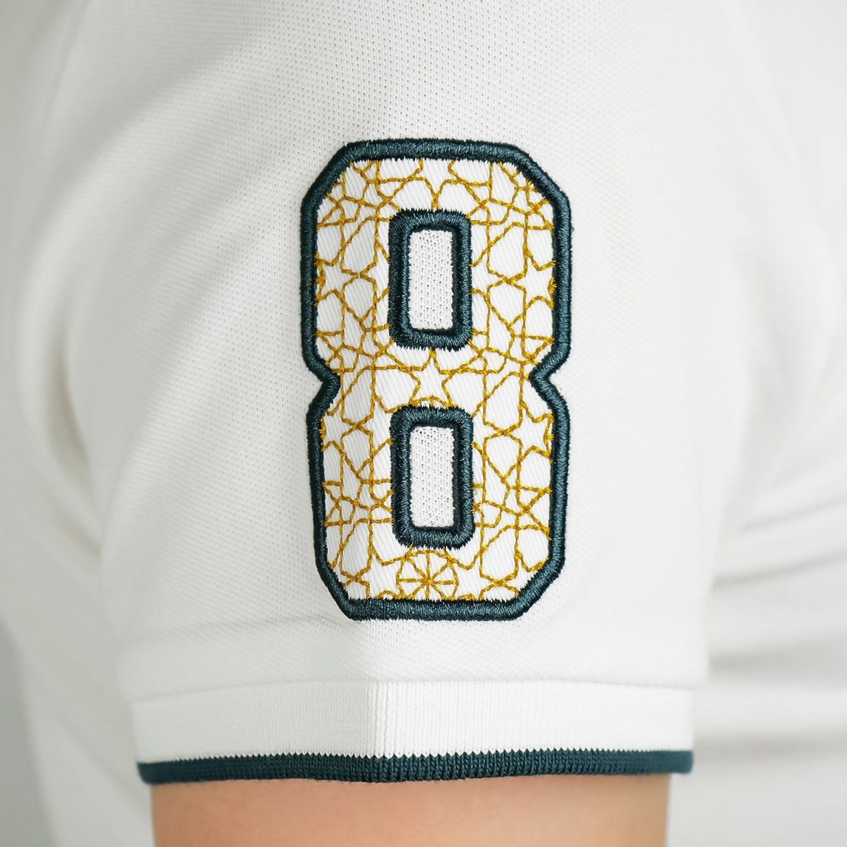 Women's Slim Fit Napoleon Embroidery Polo - Giordano