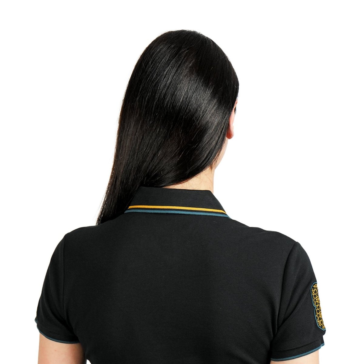 Women's Slim Fit Napoleon Embroidery Polo - Giordano