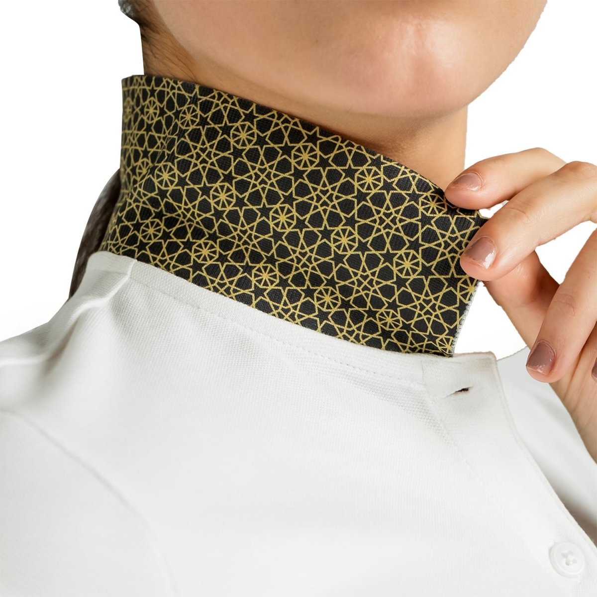 Women's Slim Fit Napoleon Embroidery Polo - Giordano