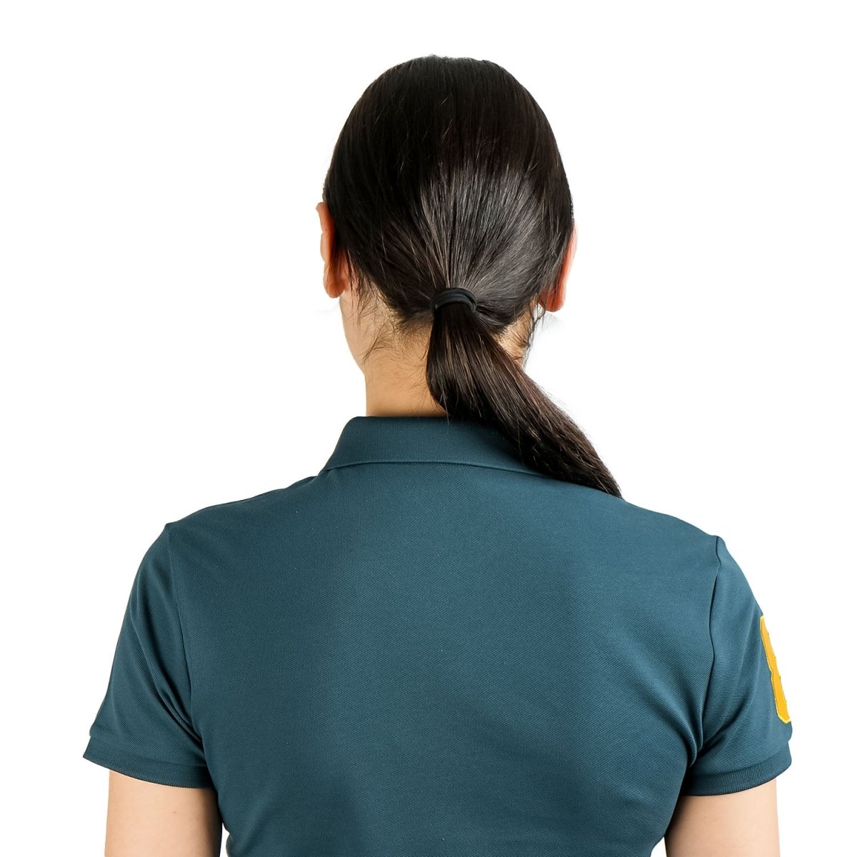 Women's Slim Fit Napoleon Embroidery Polo - Giordano