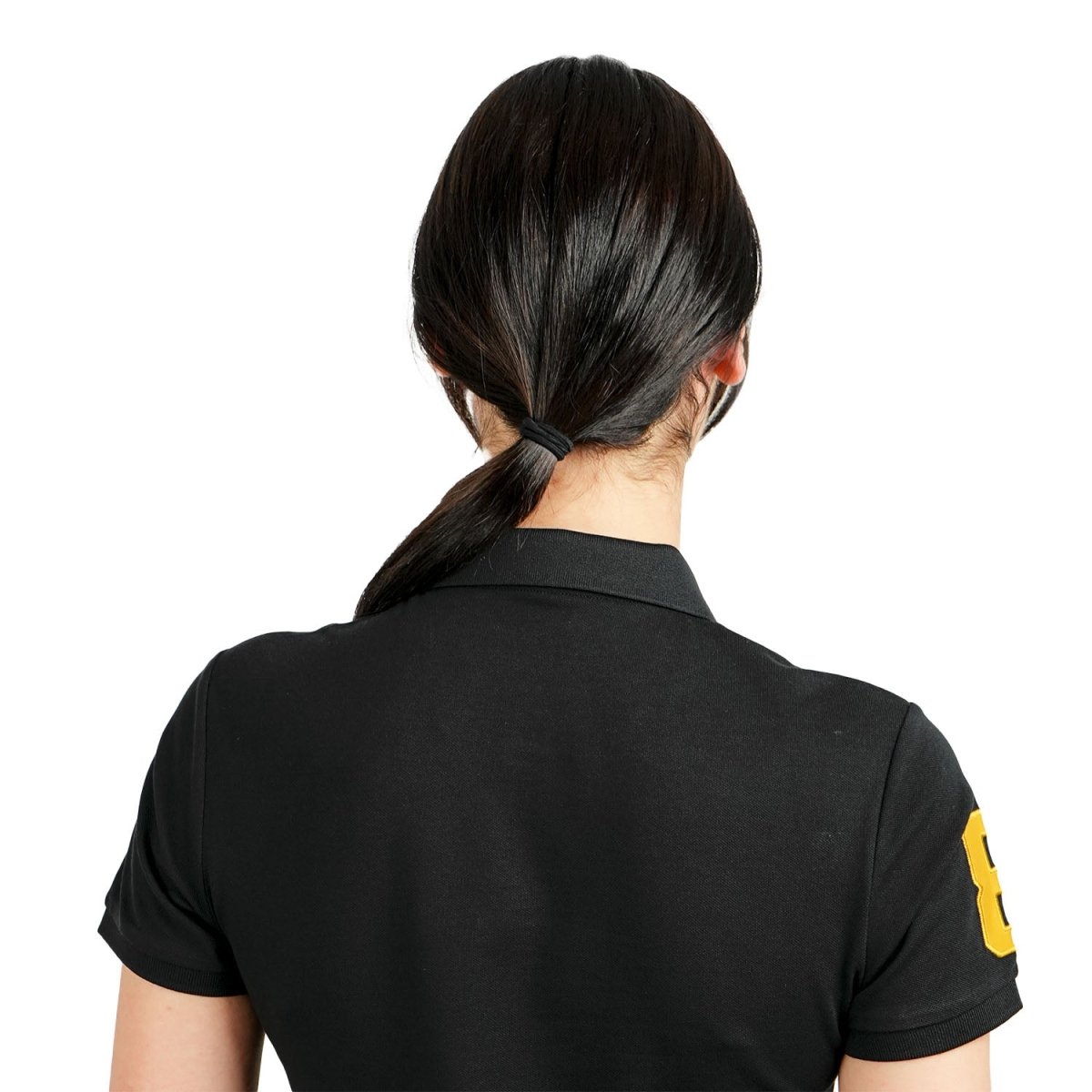 Women's Slim Fit Napoleon Embroidery Polo - Giordano