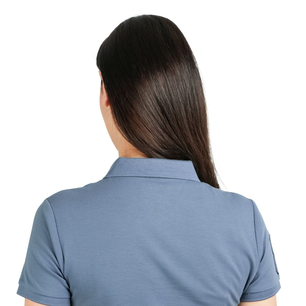 Women's Slim Fit Napoleon Embroidery Polo - Giordano