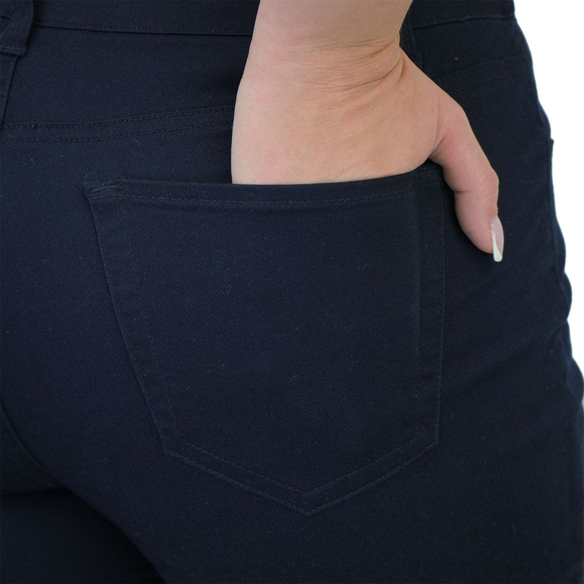 Women's Stretch Twill Khaki Pants - Giordano