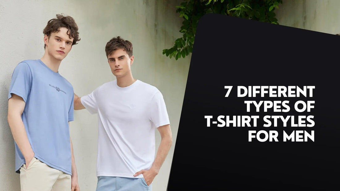 7 Different Types of T-Shirt Styles For Men - Giordano