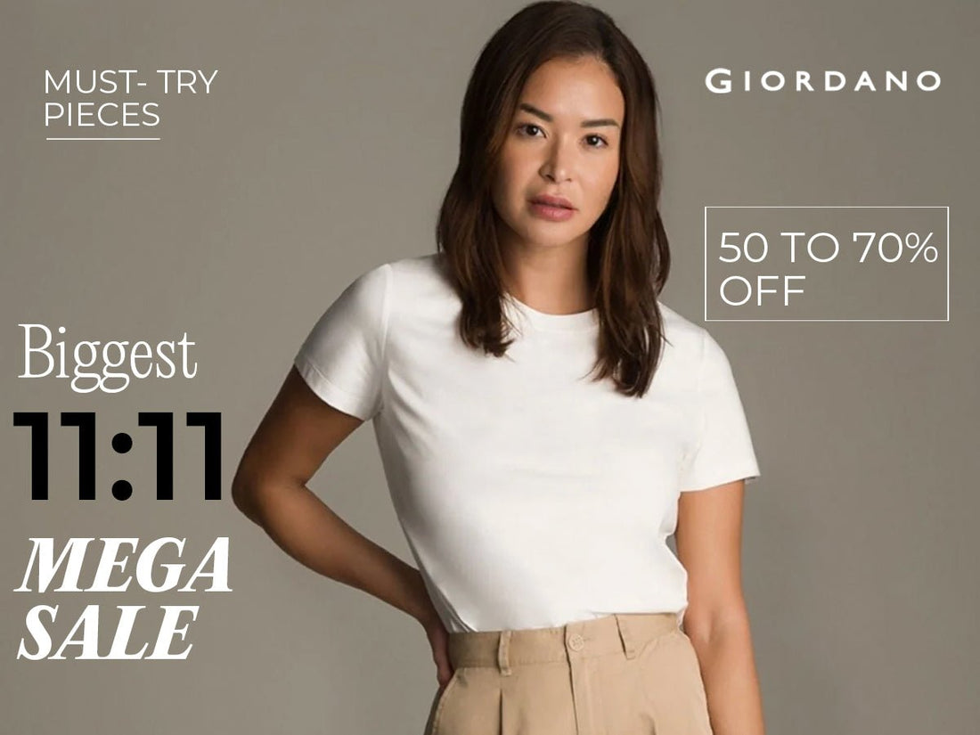 Biggest 11:11 Sale Dubai – Giordano Fashion Sale with 50–70% OFF | Exclusive Offers - Giordano