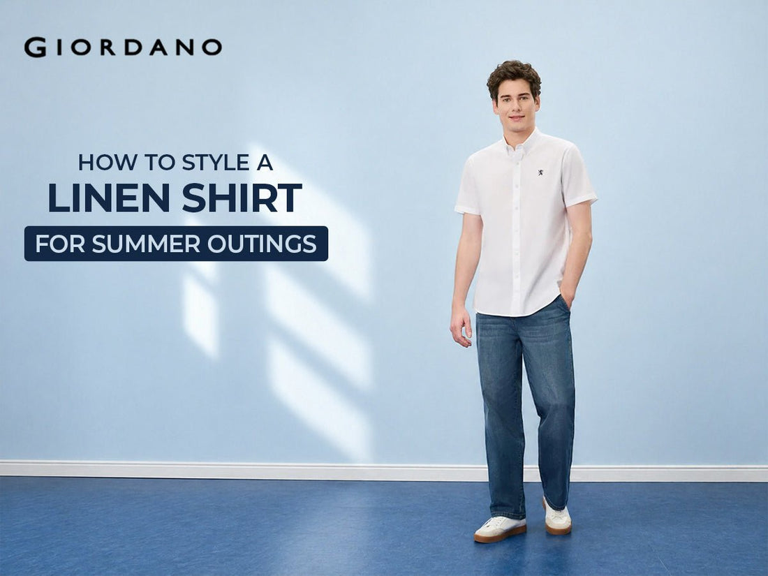 How to Style a Linen Shirt for Summer Outings — The Ultimate Guide for Men in UAE - Giordano