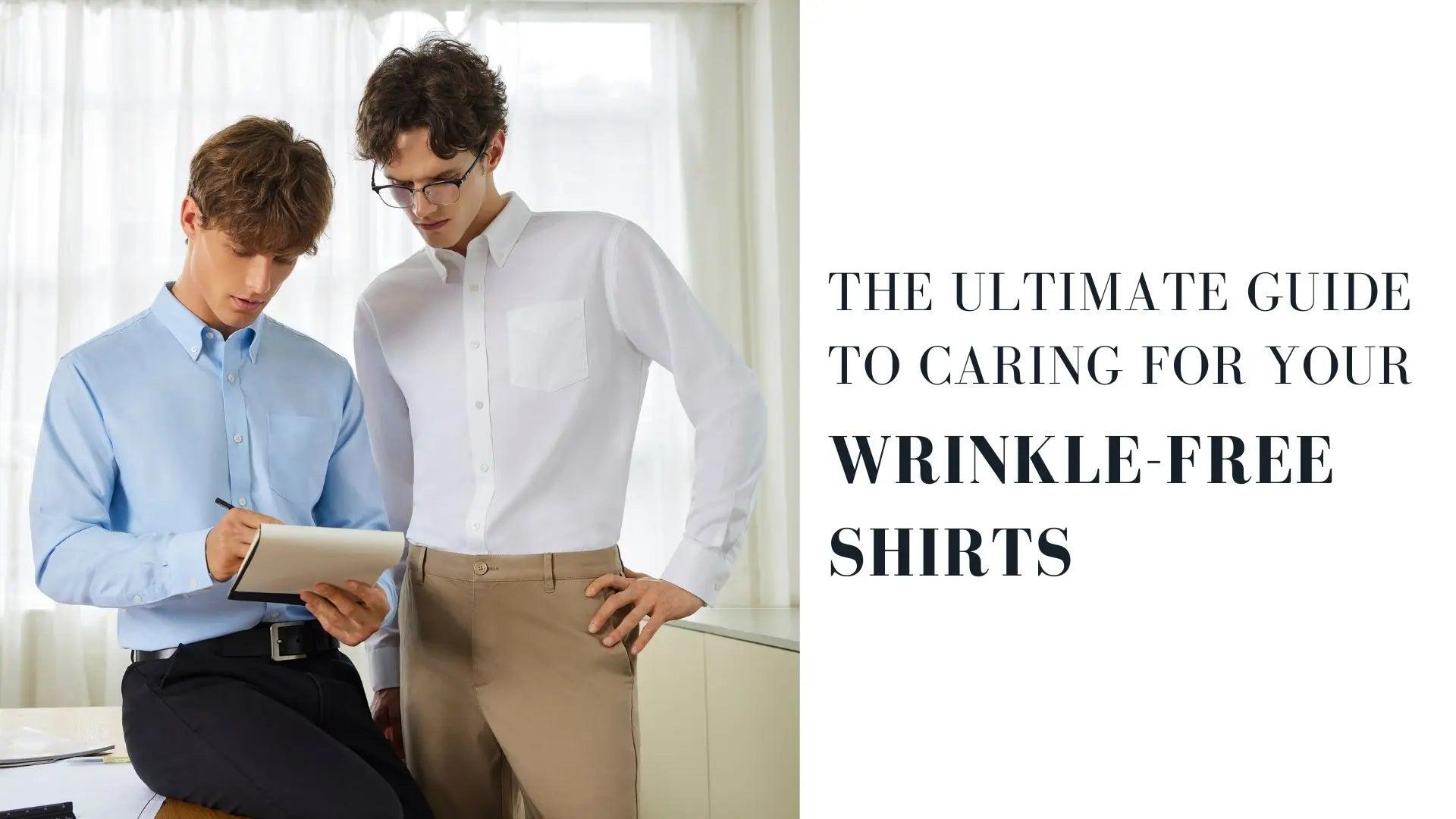 How to Take Care of Shirts: Tips for Wrinkle-free Shirts - Giordano