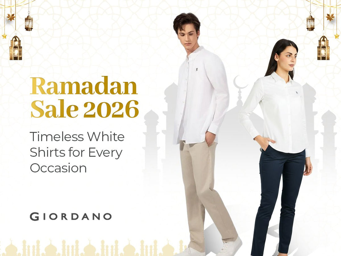Ramadan Sale 2026: Timeless White Shirts for Every Occasion - Giordano