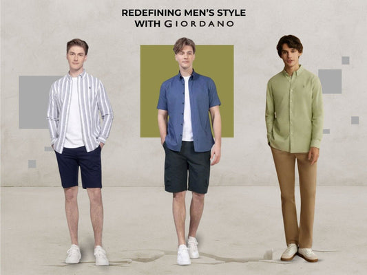 Redefining Men’s Style with Giordano Casual Wear in UAE - Giordano