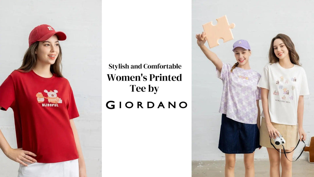 Stylish and Comfortable Women's Printed Tees - Giordano