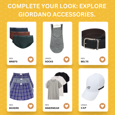 Affordable Boxers and Briefs Online | Giordano Accessories