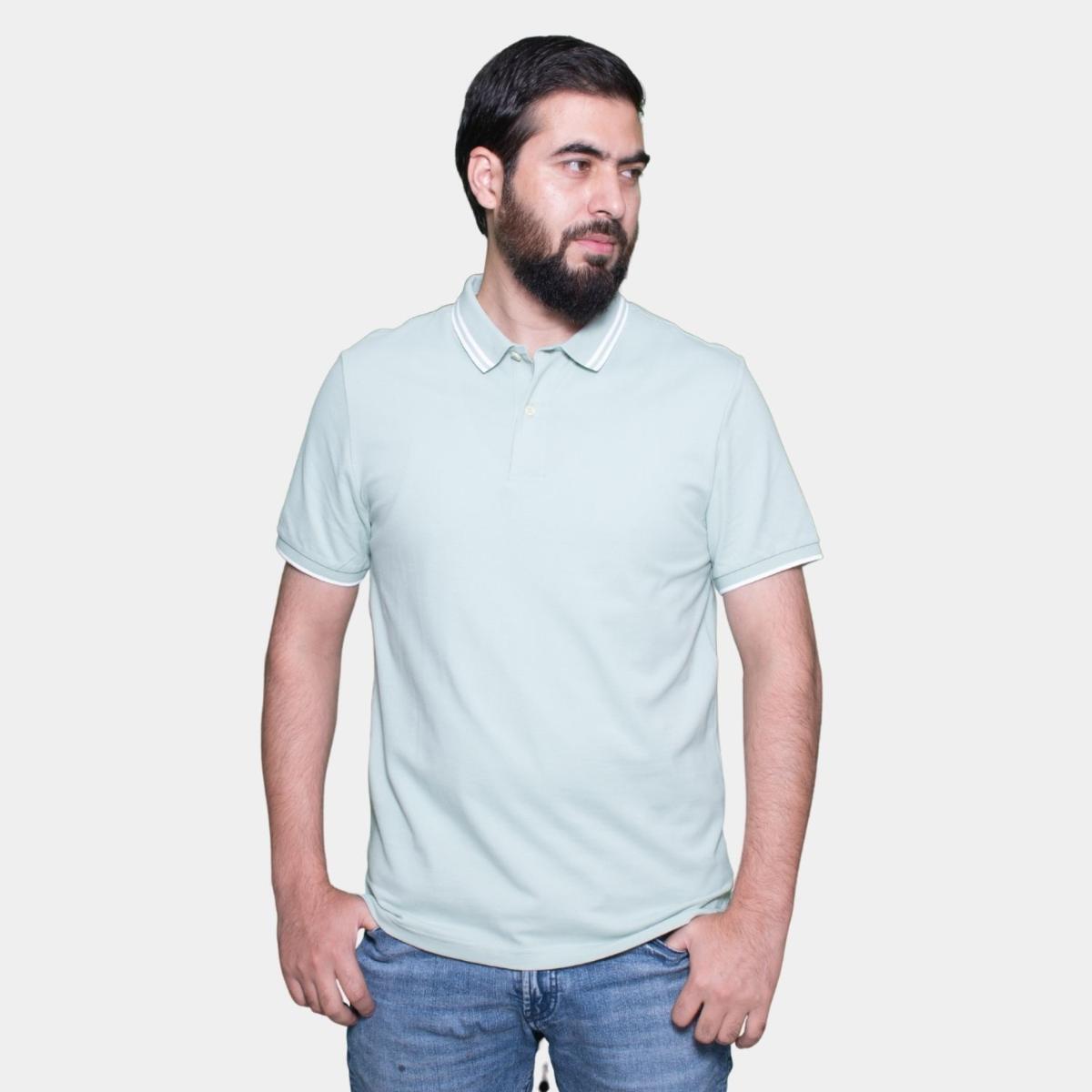 Men's Cotton Solid Polo