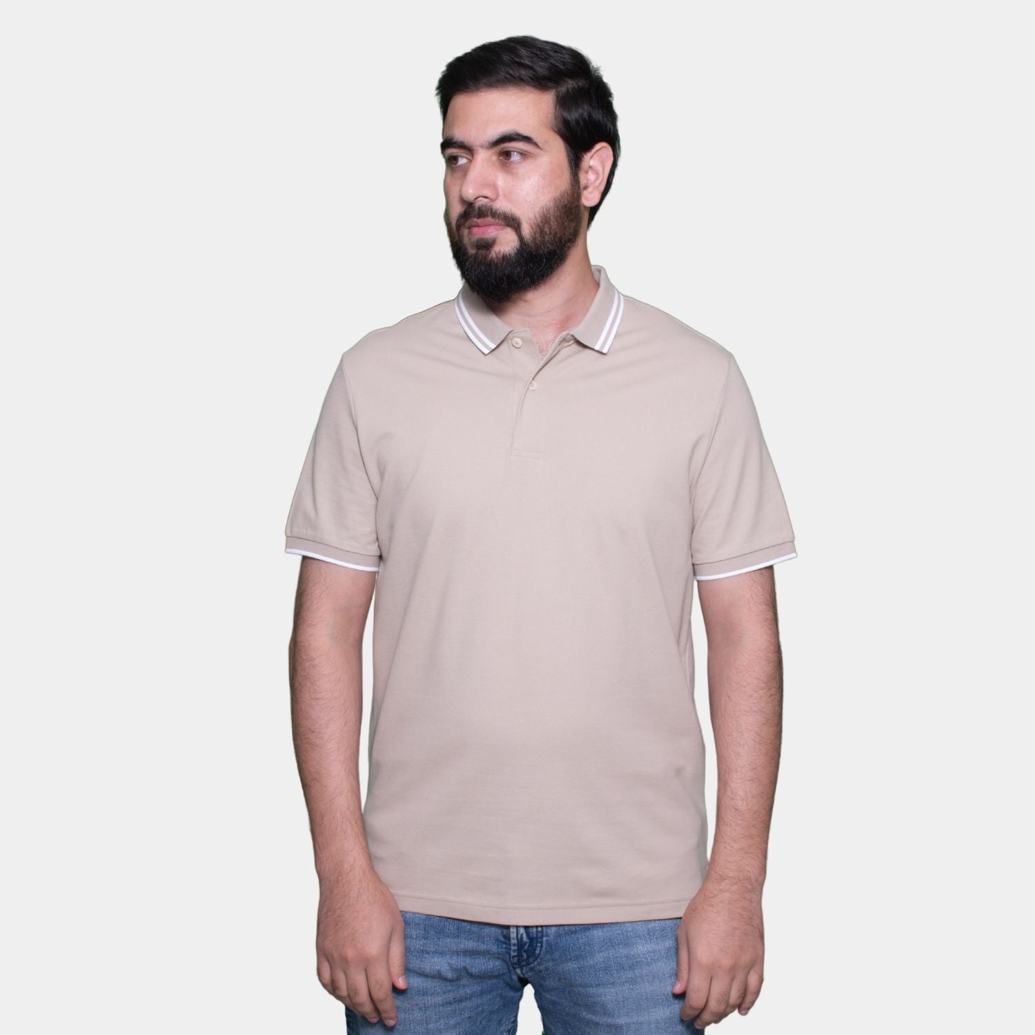 Men's Cotton Solid Polo