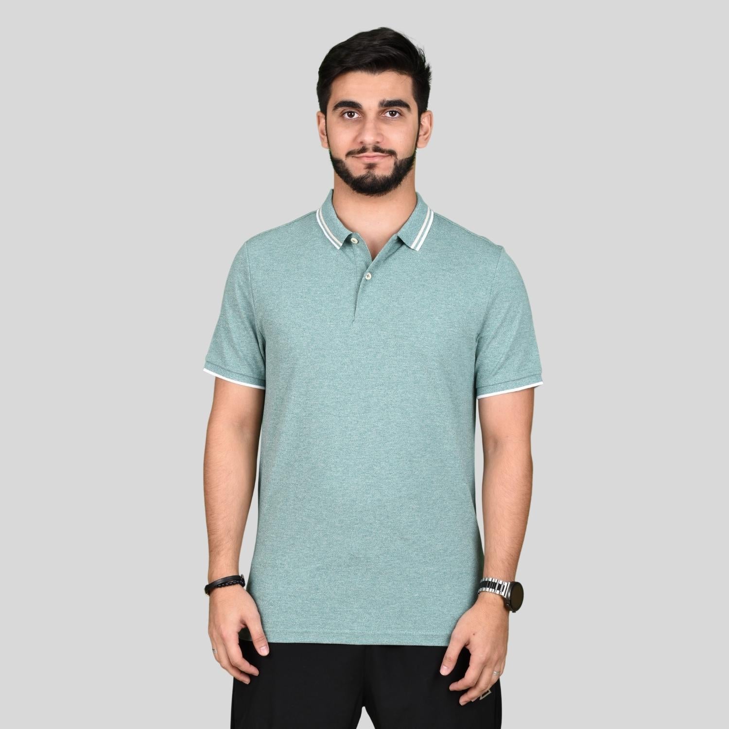 Men's Cotton Solid Polo