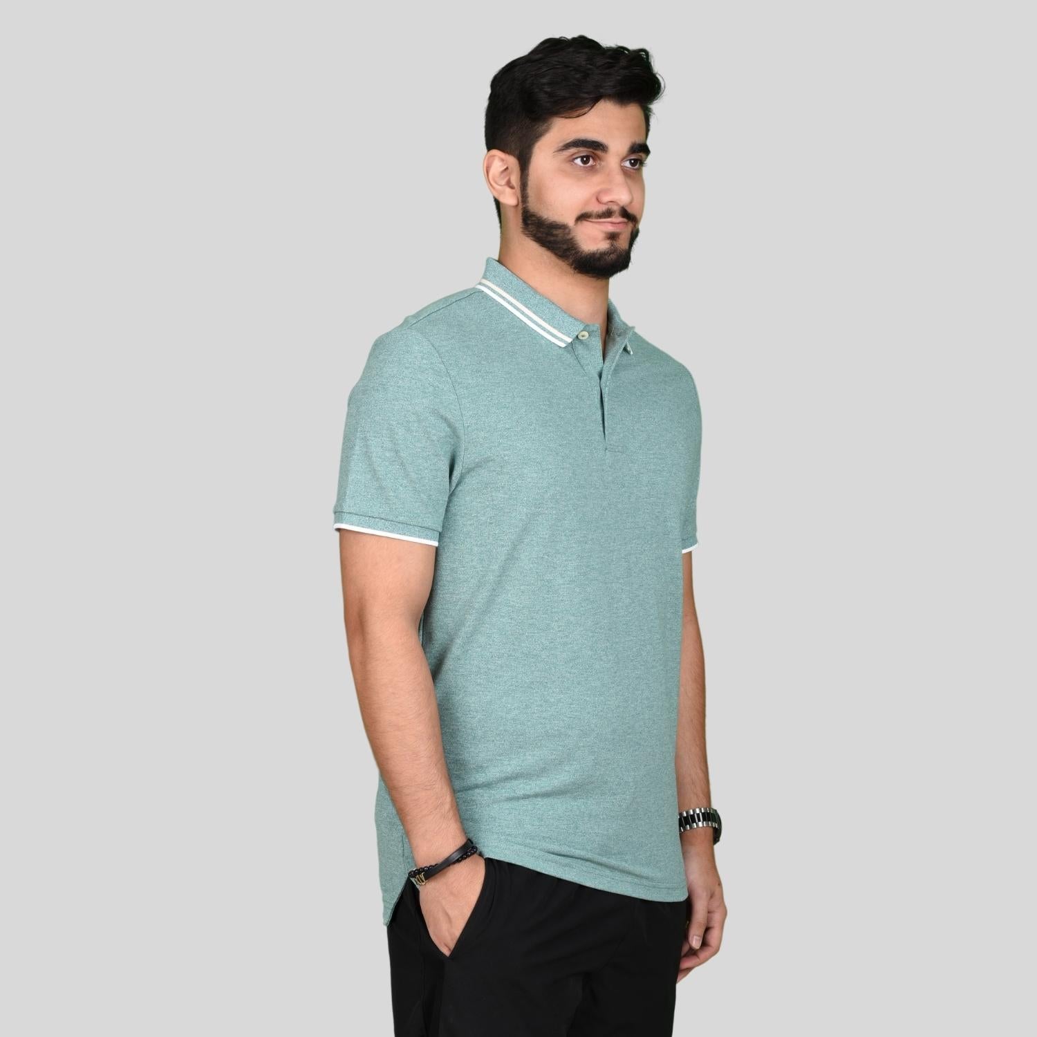 Men's Cotton Solid Polo