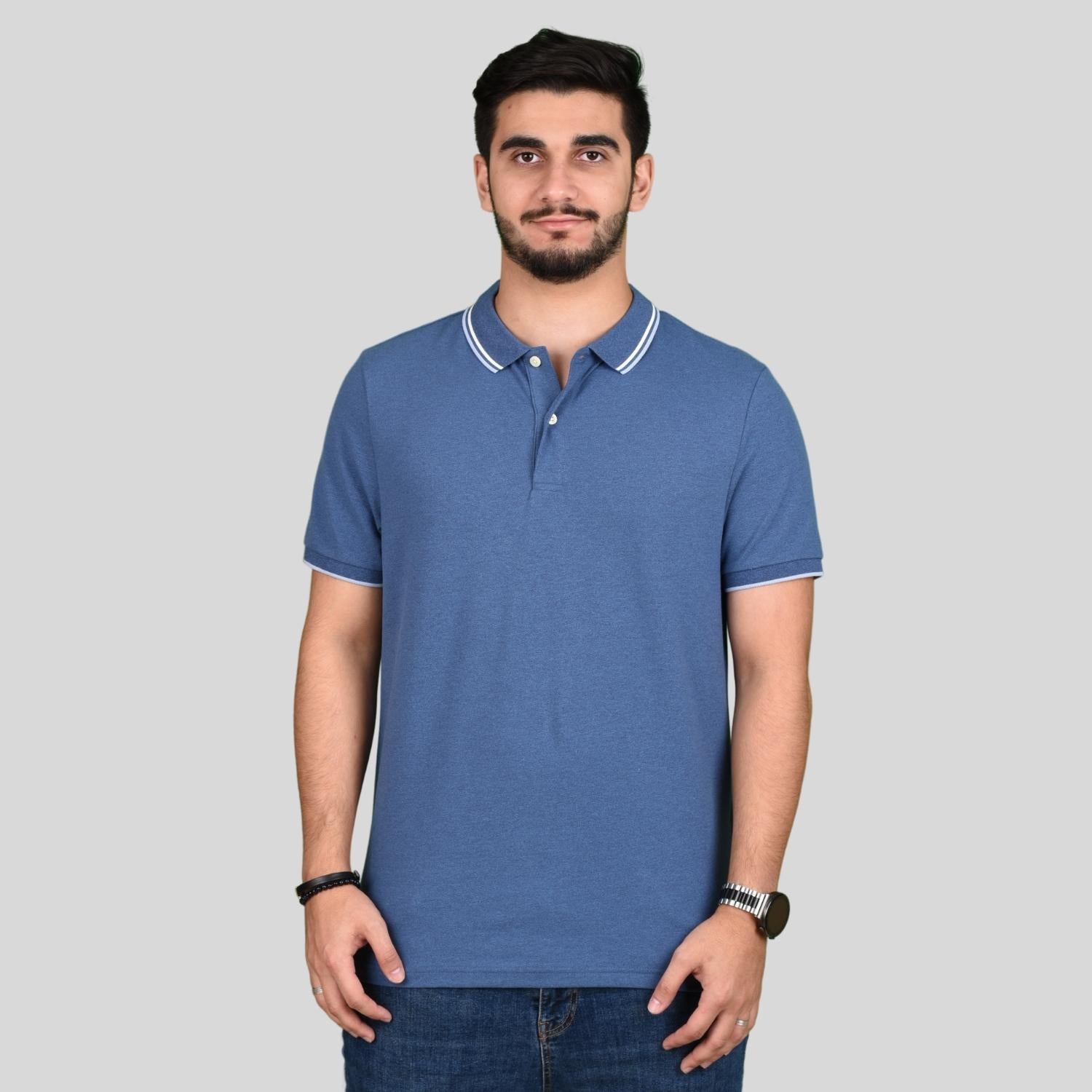 Men's Cotton Solid Polo