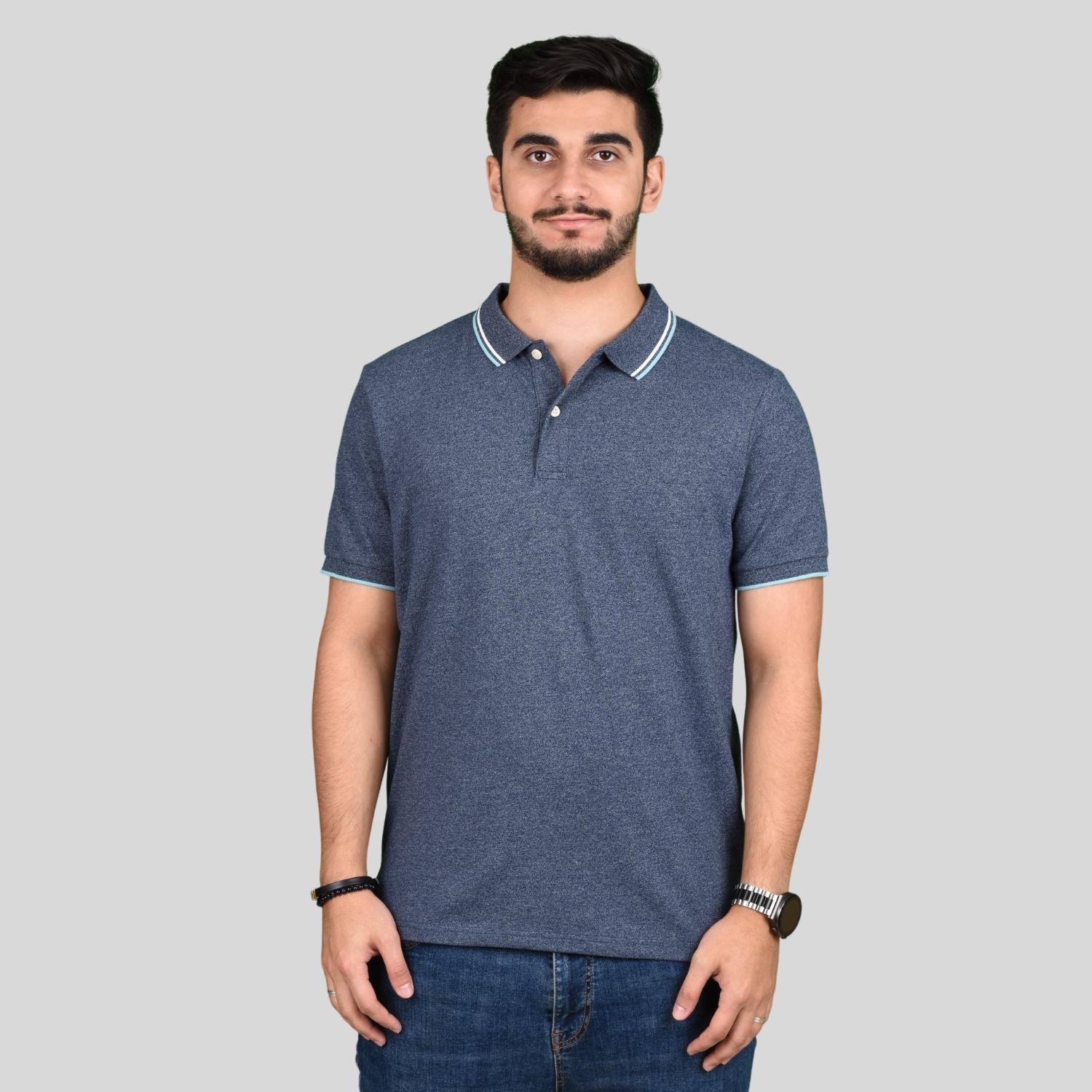 Men's Cotton Solid Polo