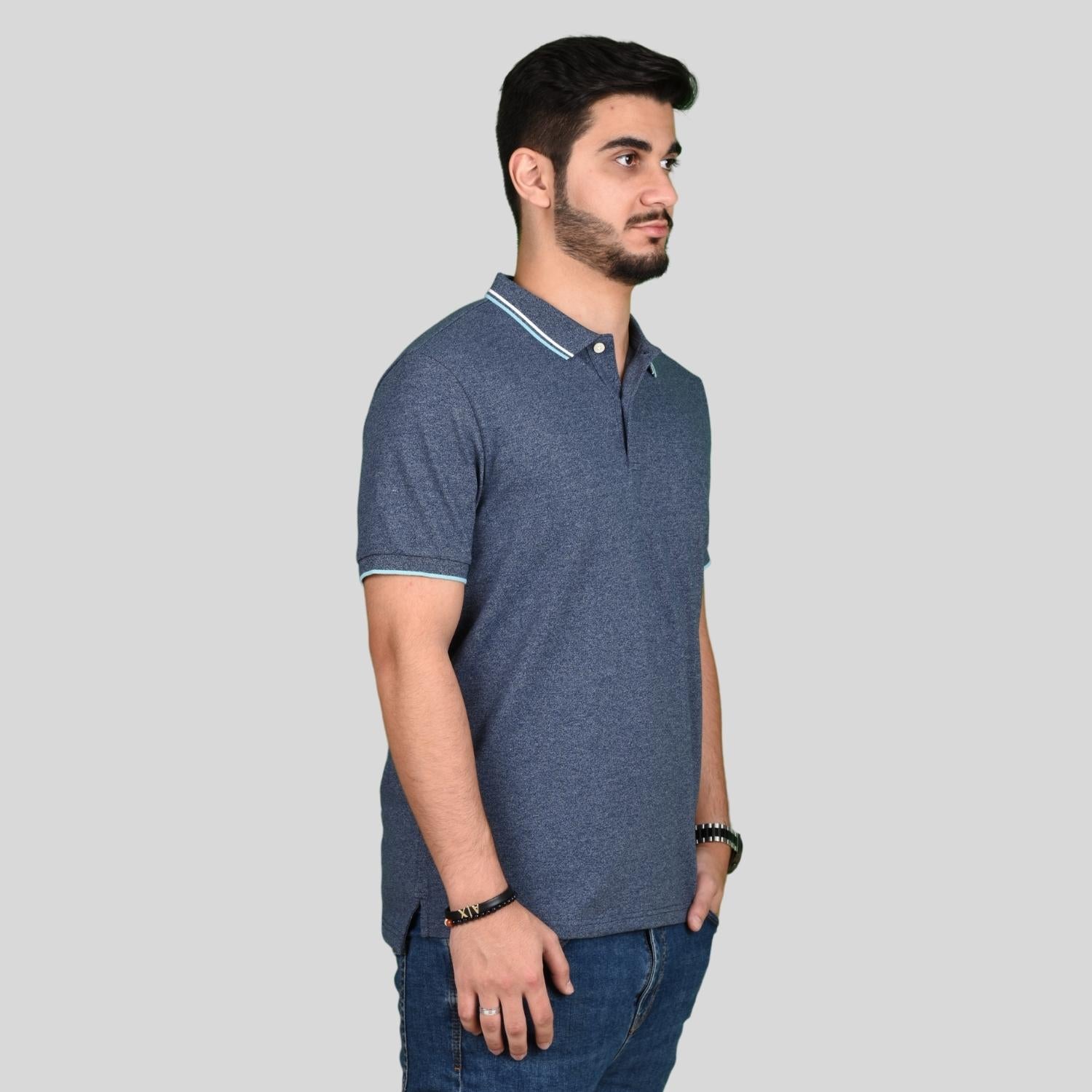 Men's Cotton Solid Polo