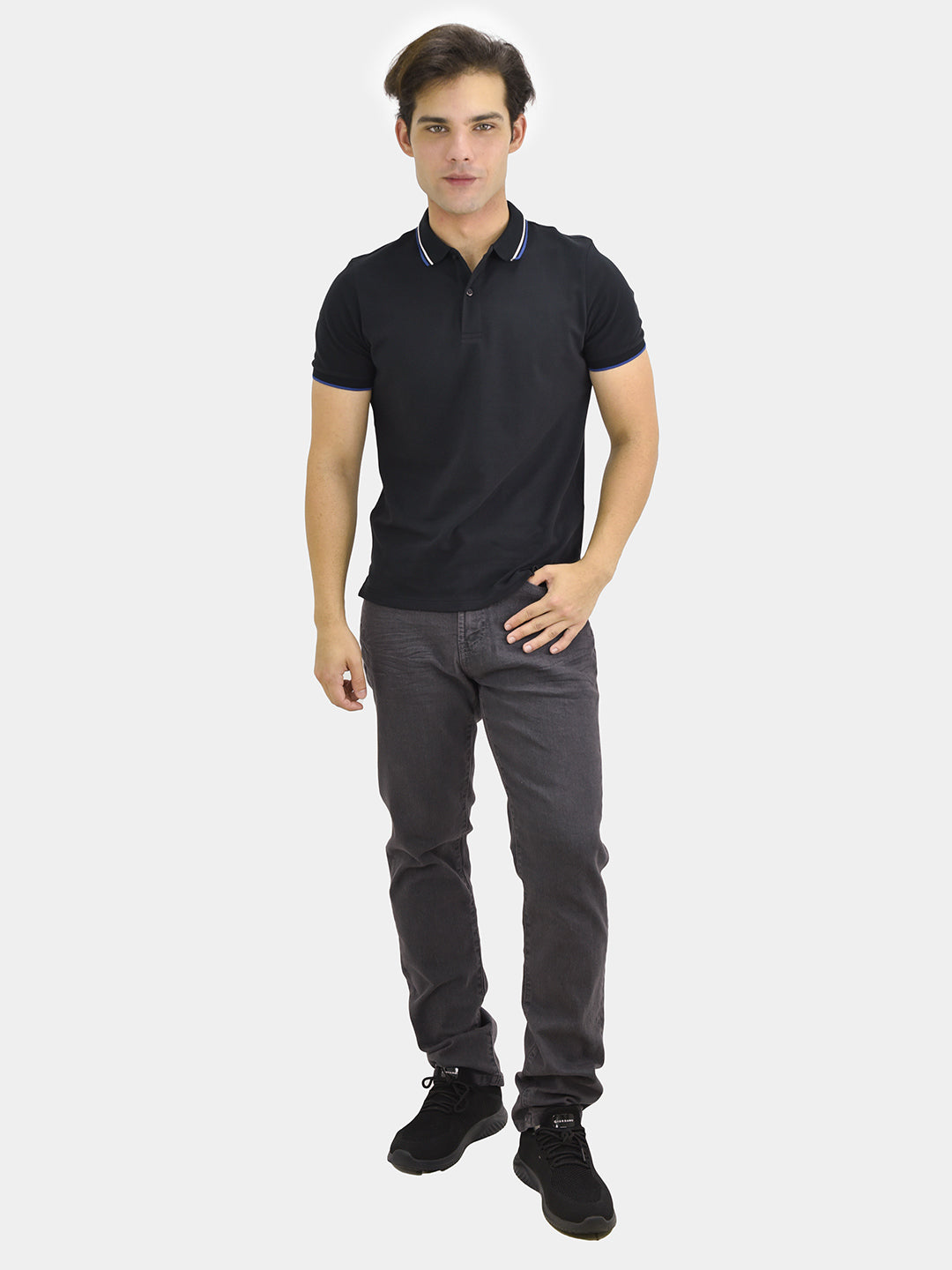Men's Cotton Solid Polo