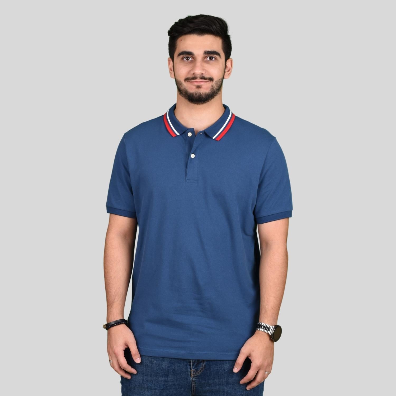 Men's Cotton Solid Polo