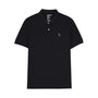 Men's Solid Small Napoleon Polo