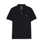 Men's Solid Small Napoleon Polo