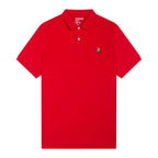 Men's Solid Small Napoleon Polo