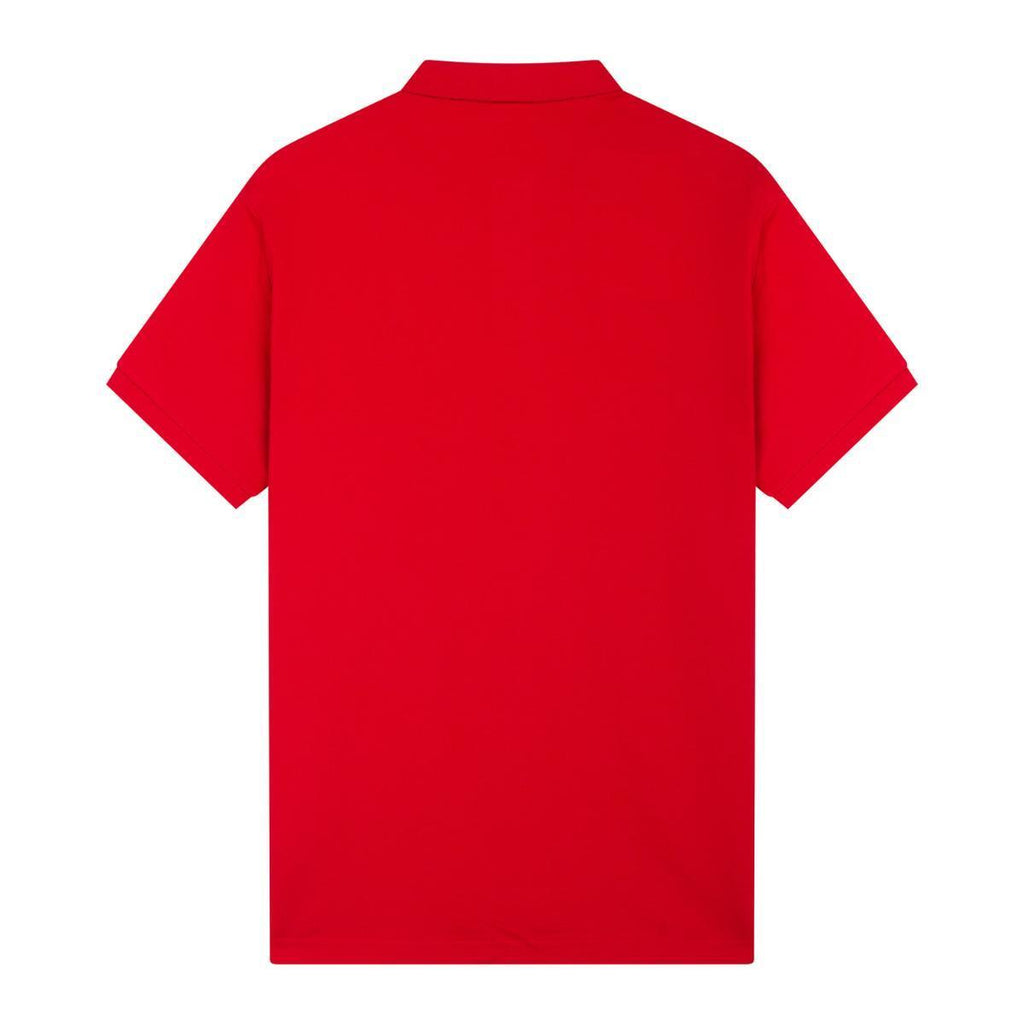 Men's Solid Small Napoleon Polo