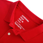 Men's Solid Small Napoleon Polo