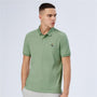 Men's Solid Small Napoleon Polo