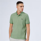 Men's Solid Small Napoleon Polo