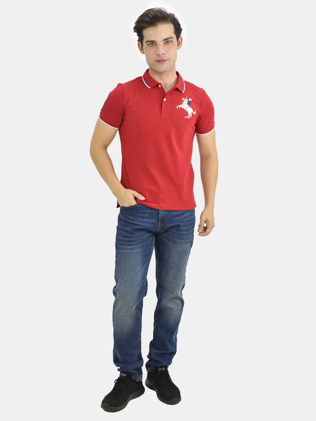 Men's 3D Napoleon Polo