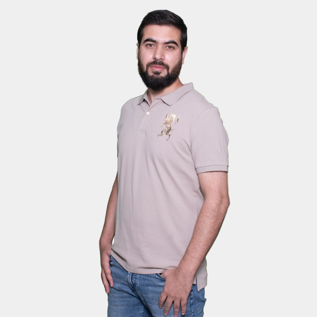 Men's 3D Lion Polo