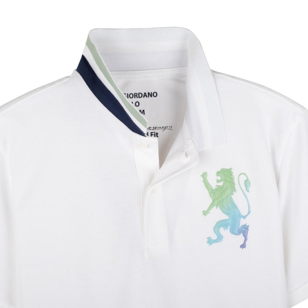 Men's 3D Lion Polo