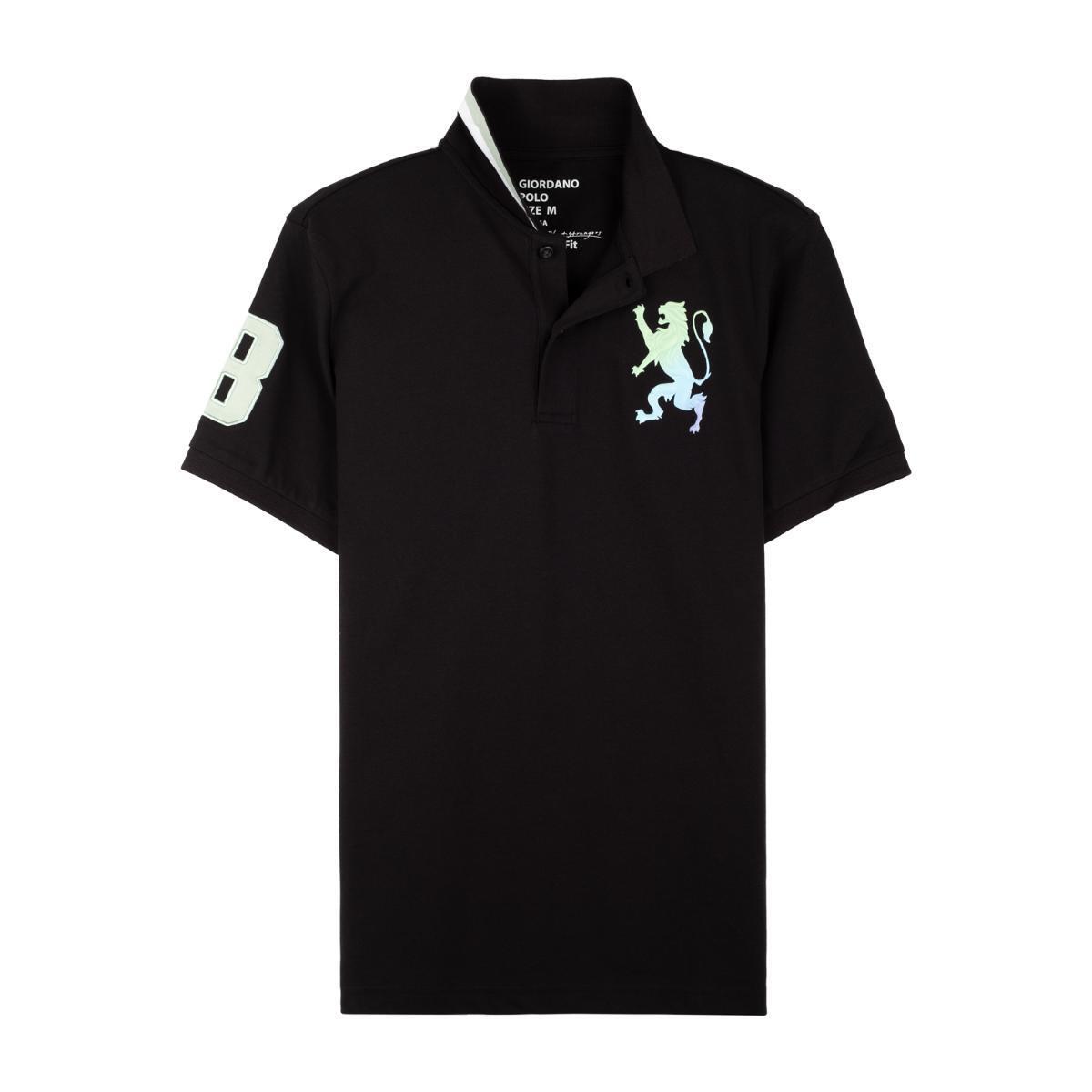 Men's 3D Lion Polo