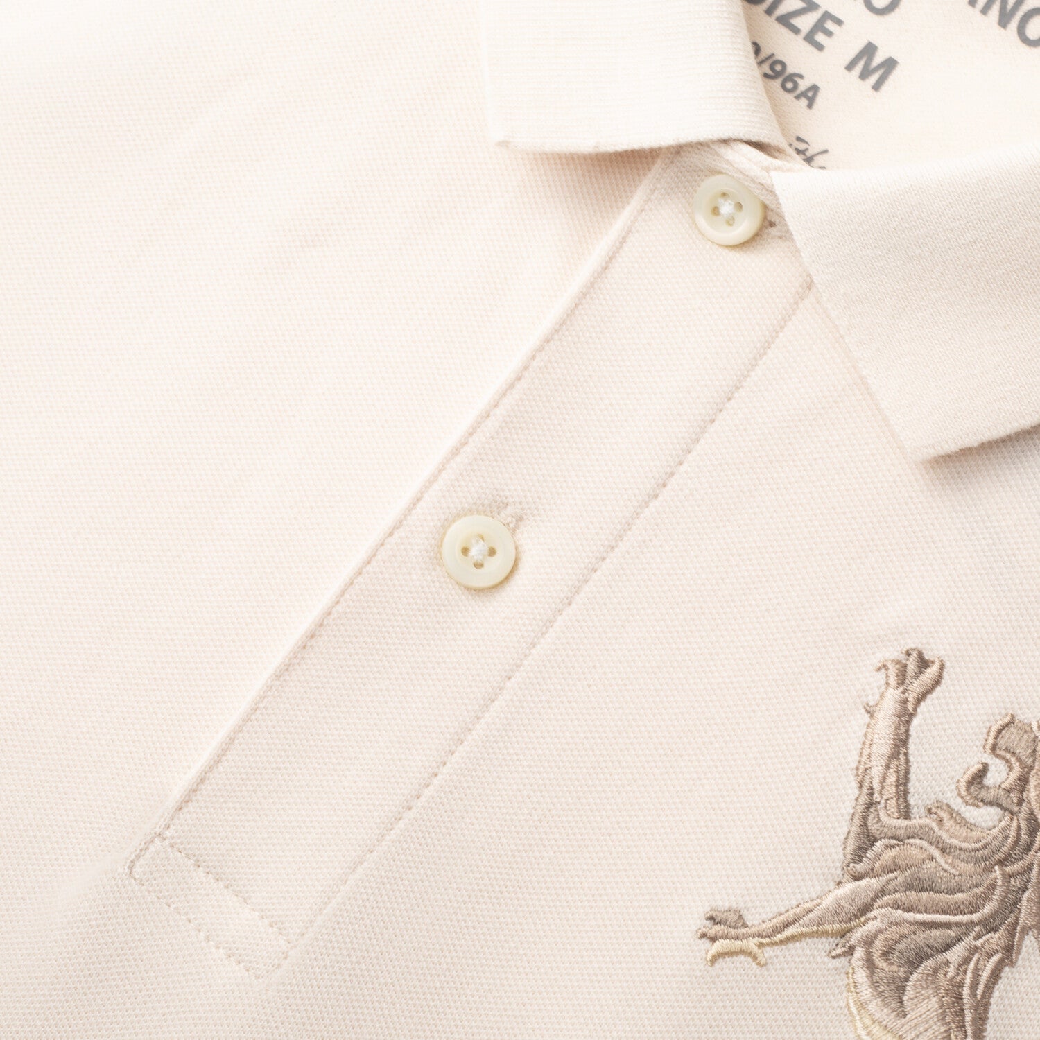 Men's 3D Lion Polo