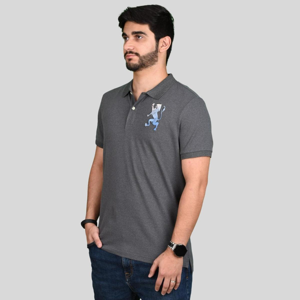 Men's 3D Lion Polo