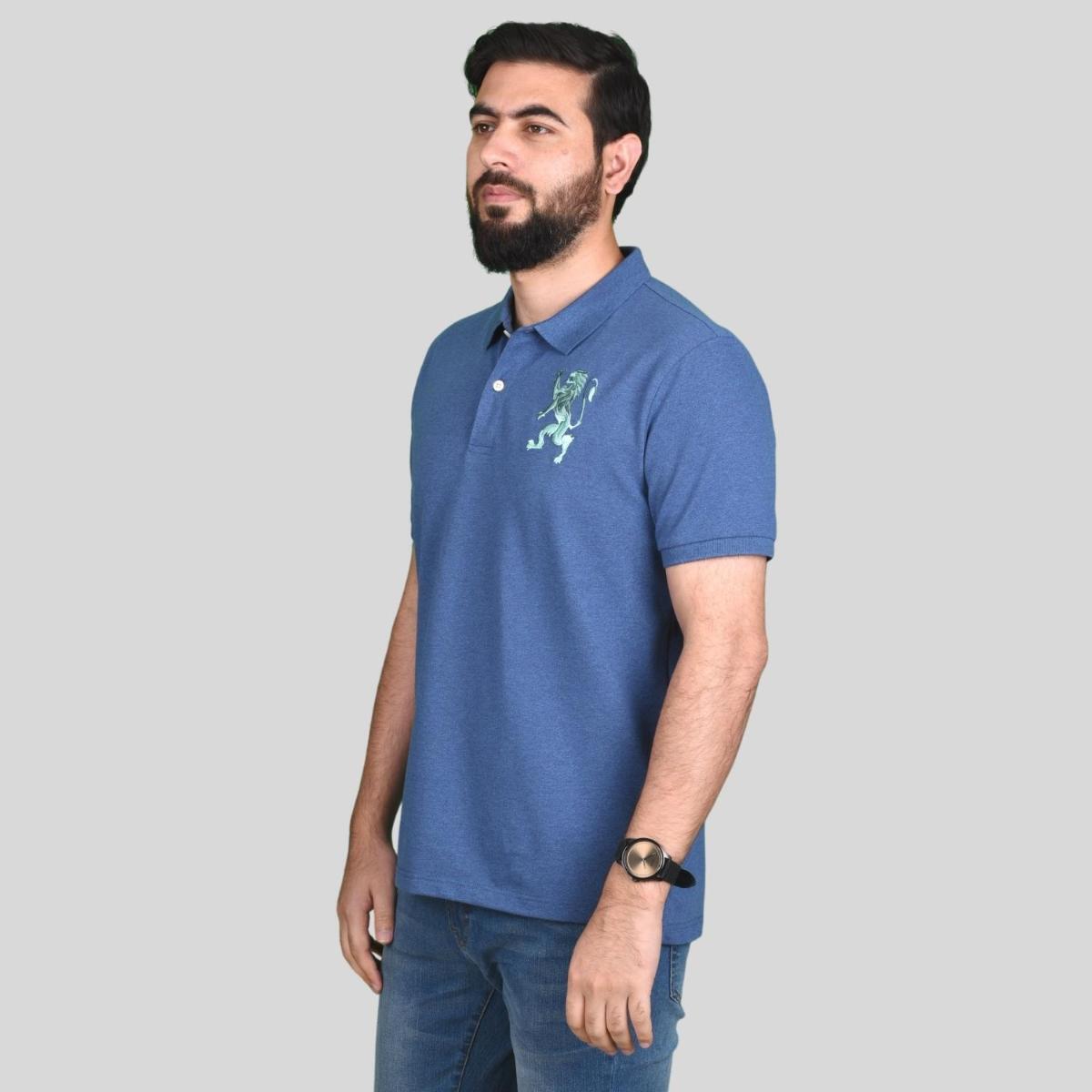 Men's 3D Lion Polo