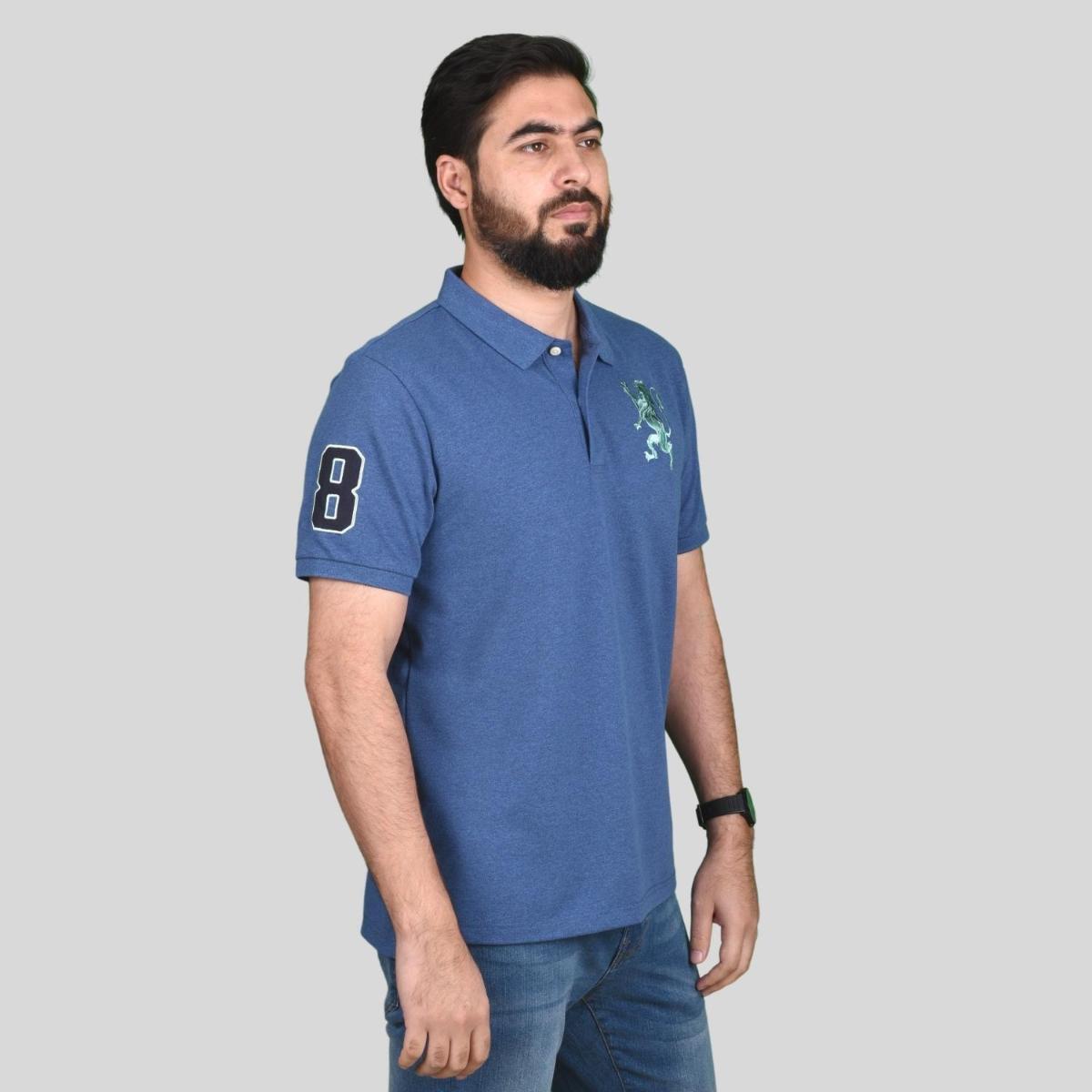 Men's 3D Lion Polo