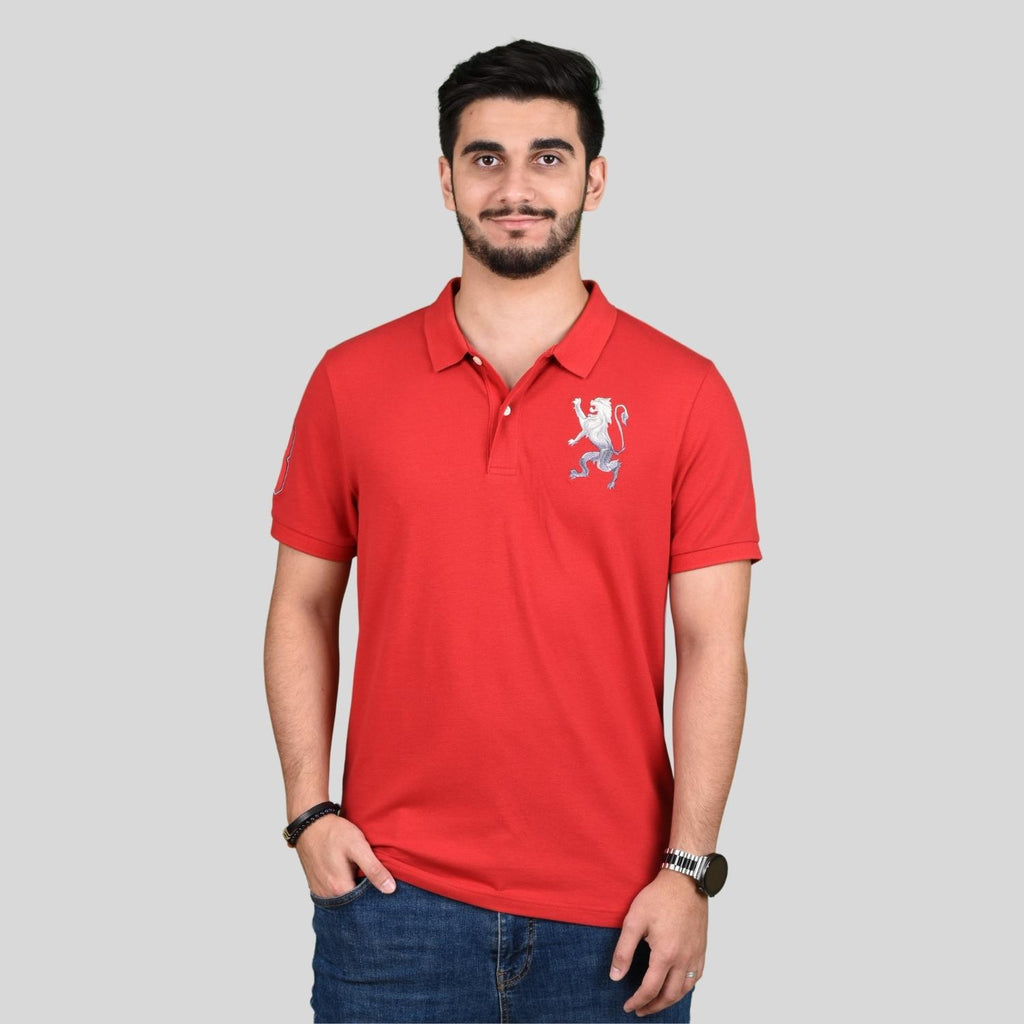 Men's 3D Lion Polo