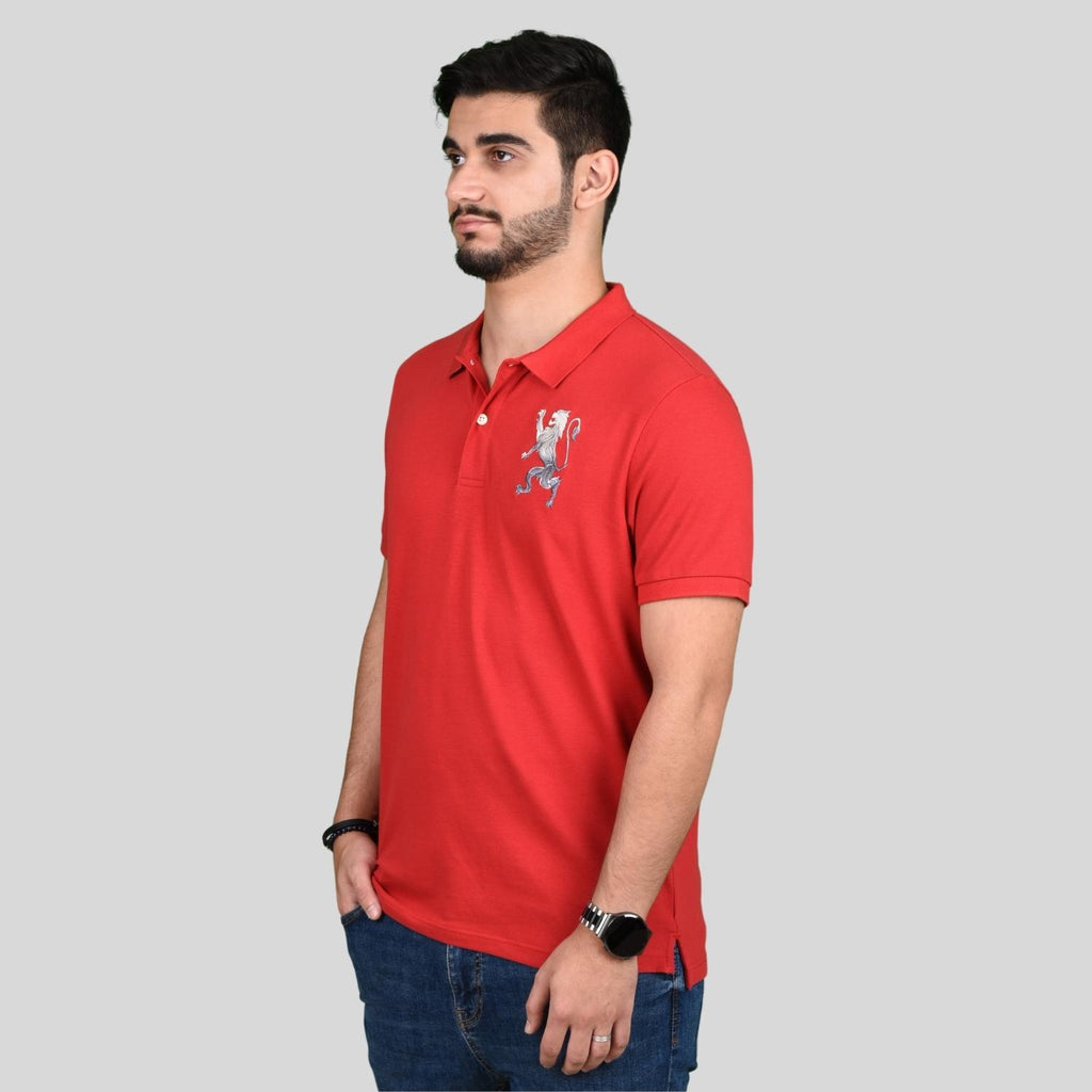 Men's 3D Lion Polo