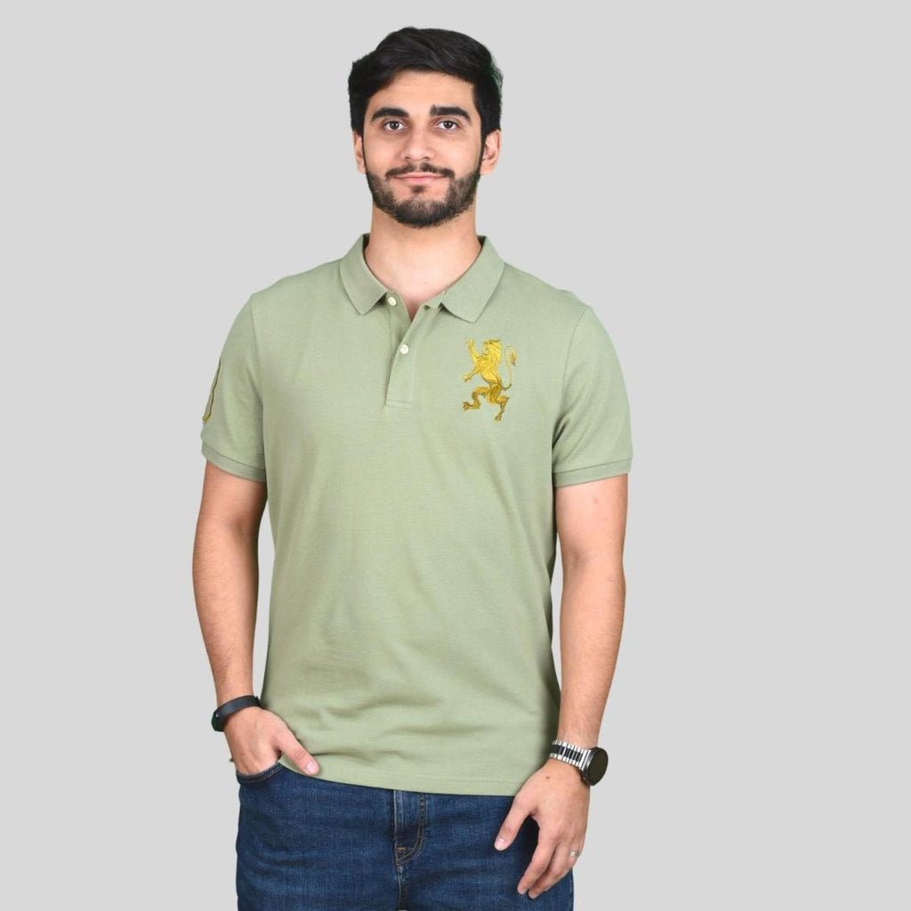 Men's 3D Lion Polo