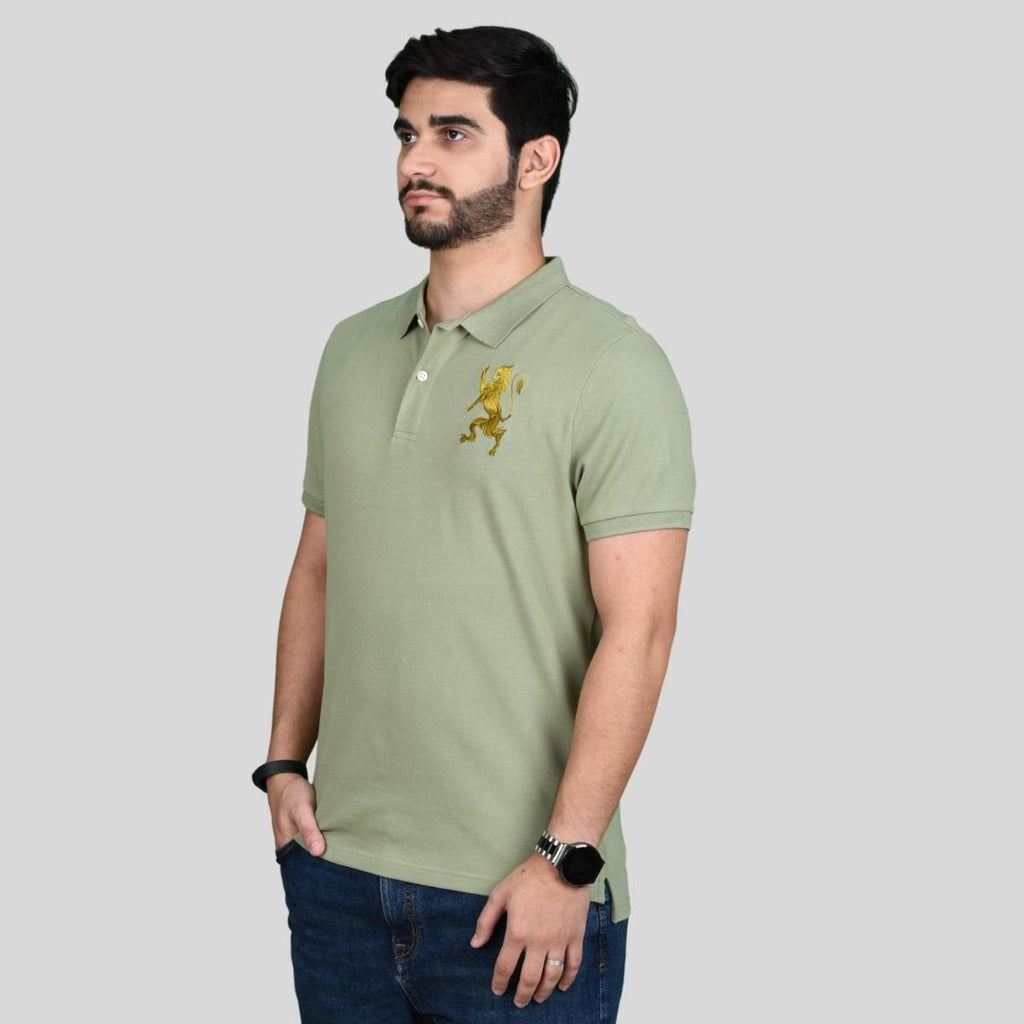 Men's 3D Lion Polo
